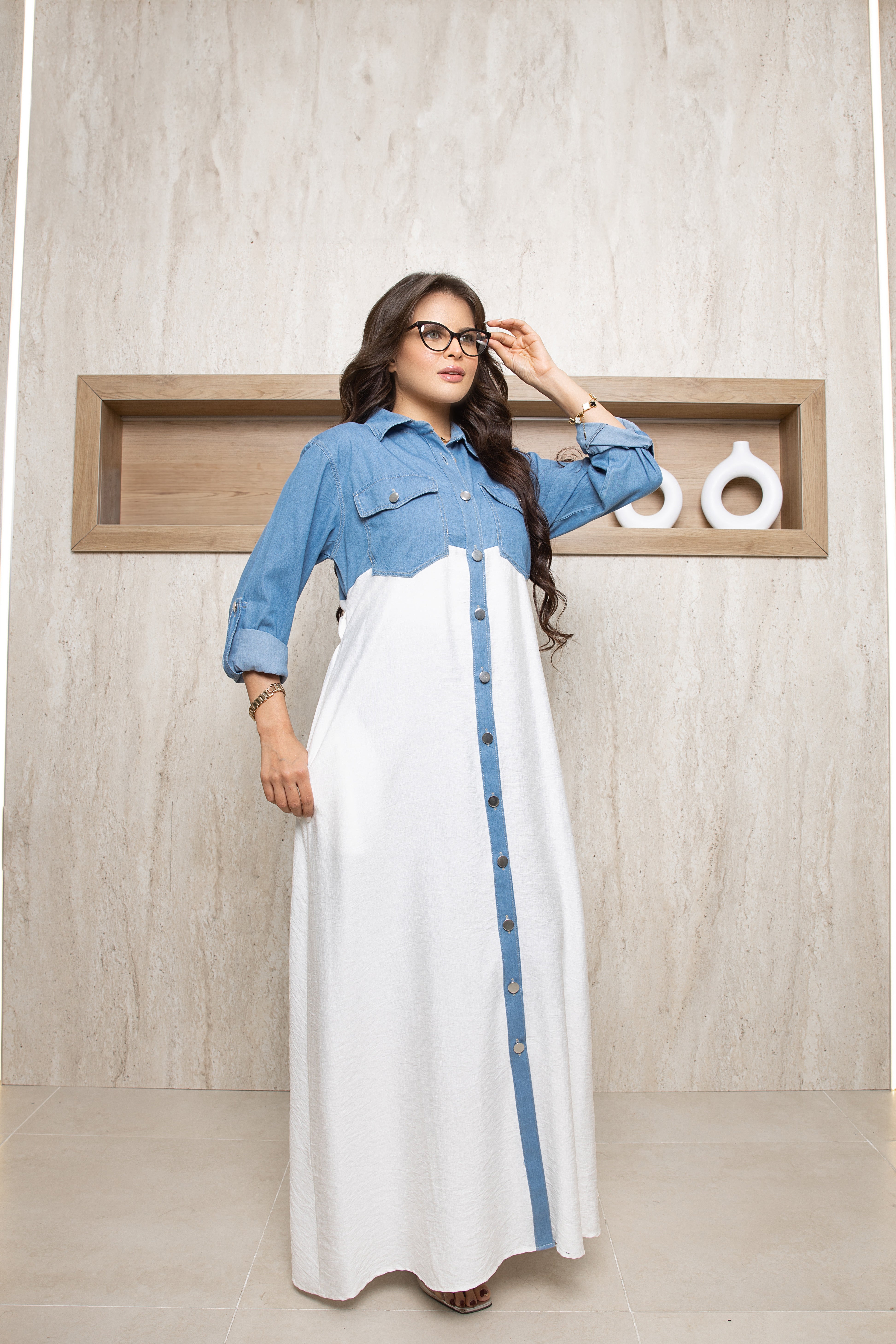 502 – WHITE & Blue - Image 2